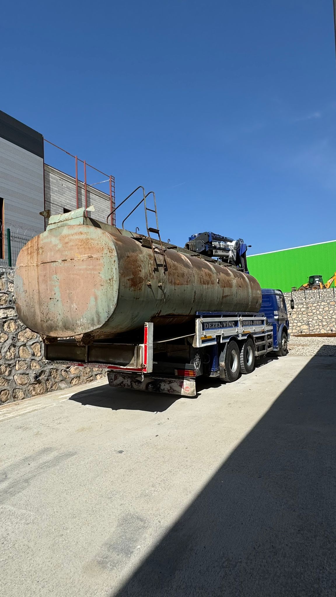 Ağır tank ve depo nakliyesi
